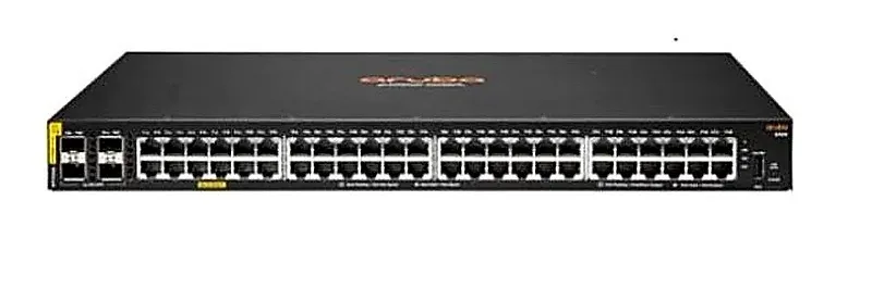 HPE R9Y04-61021 Aruba CX 6100 48-Ports PoE+ 10/100/1000Base-T RJ-45 GbE 4-Ports 10GBase-X SFP+ Layer 3 Managed 1U Rack-mountable Network Switch