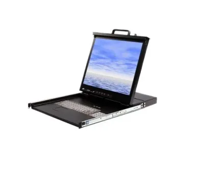 RACKCONS1908 - StarTech 19-inch LCD Console with Integrated 8-Port KVM Switch