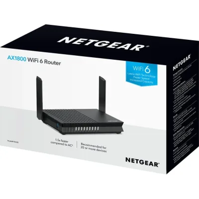 RAX20-100NAS - Netgear 4-Stream AX1800 WiFi 6 Router