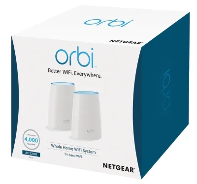 RBK40-100PES - Netgear Whole Home AC2200 Tri-band WiFi System