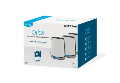 RBK853-100EUS - Netgear Whole Home Mesh WiFi 6 System
