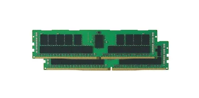 RD589G04 - Centon 4GB Kit (2 X 2GB) DDR2-400MHz PC2-3200 ECC Registered CL3 240-Pin RDIMM 1.8V Dual Rank Memory