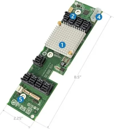 RES2CV360 - Intel SAS / SATA 6GB/s 2U/4U RAID Expander