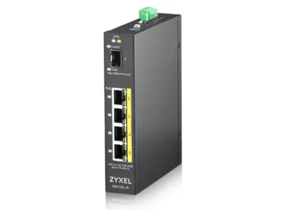RGS100-5P - ZyXEL 5-port GbE Unmanaged PoE Switch