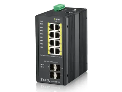 RGS200-12P - ZyXEL 12-port GbE Managed PoE Switch