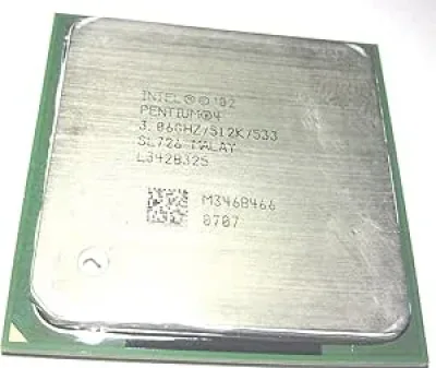 RK80532HE083512 - Intel Pentium 4 M 3.06GHz 533MHz FSB 512KB L2 Cache Socket 478 Notebook Processor