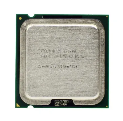 RN476AV - HP 2.66GHz 1066MHz FSB 8MB L2 Cache Socket LGA775 Intel Core 2 Extreme QX6700 Quad Core Processor