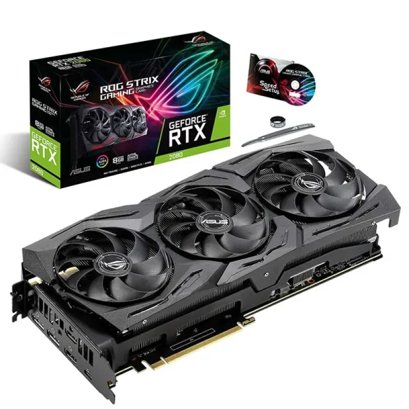ROG-STRIX-RTX2080S-8G-GAMING - Asus ROG Strix GeForce RTX 2080 SUPER Graphic Card 8GB GDDR6
