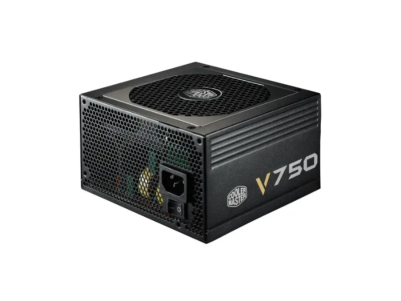 RS750-AFBAG1-UK - Cooler Master V Gold 750-Watts 100-240V AC 80 Plus Gold Full Modular ATX Power Supply