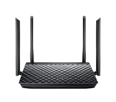 RT-AC1200G Asus RT-AC1200G AC1200 Dual-Band Wi-Fi Router w/ Four 5dBi Antennas and Parental Controls