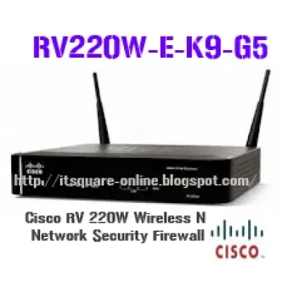 RV220W-E-K9-G5 - Cisco RV220W Firewall Appliance 5 IEEE 802.11n (draft)