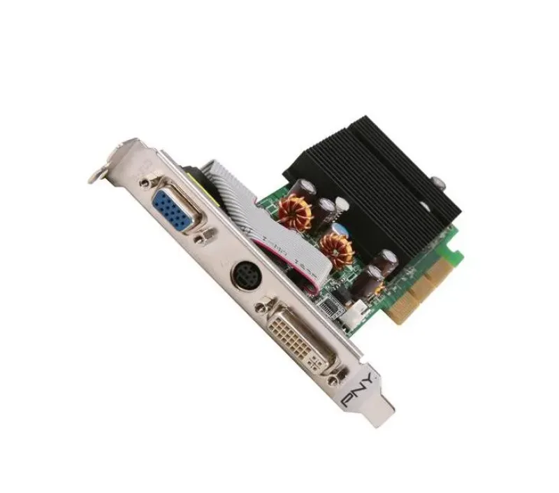 RVCG62256AXB - PNY GeForce 6200 256MB 64-Bit DDR2 DVI/ VGA AGP Video Graphics Card