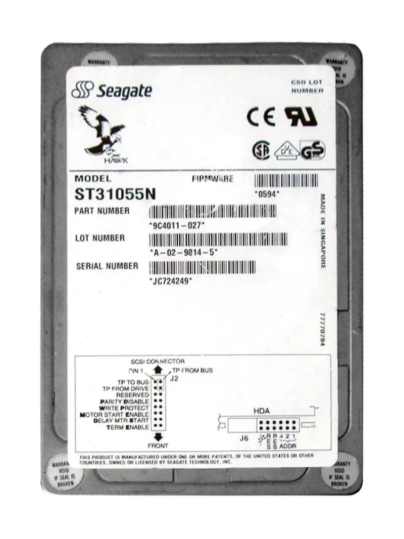 DEC RZ28M-EM/EL 2.1GB 5400RPM Ultra SCSI 3.5-inch Hard Drive