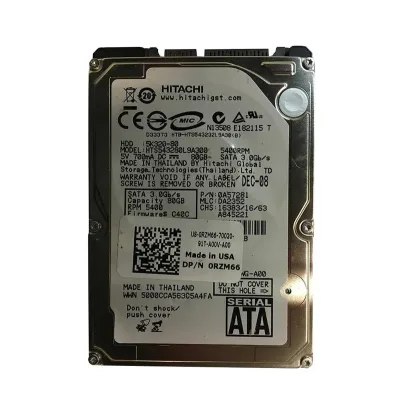 RZM66 - Dell 80GB 5400RPM SATAHard Drive