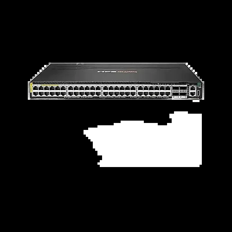 HPE S0E91A Aruba CX 6300 6300M 48x Port 100/1000/2.5G/5G/10GBase-T RJ-45 PoE++ 4x Port 10/25/40/100GBase-X QSFP28 Layer 3 Managed 1U Rack-mountable Network Switch