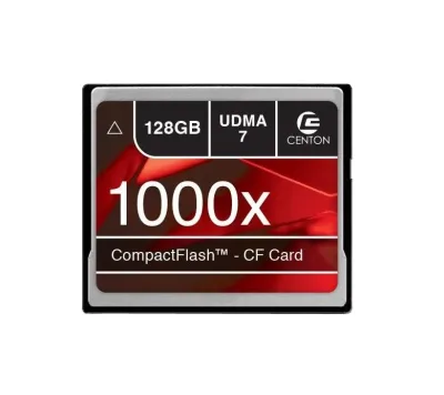 S1-CF1000X-128G - Centon 128GB 1000x CompactFlash (CF) Memory Card