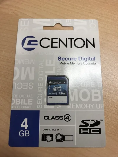 S1-SDHC10-4G - Centon 4GB Class 10 SDHC Flash Memory Card