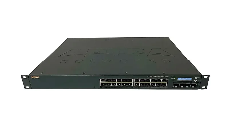 HP S2500-24P Aruba S2500 Series 24 x Ports PoE 1000Base-T + 4 x Ports SFP+ Mobility Access Switch