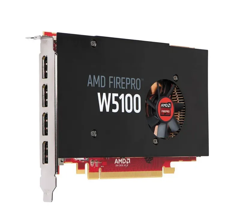 S26361-F3300-L510 - Fujitsu AMD FirePro W5100 4GB 128-Bit GDDR5 4 x DisplayPort PCI Express 3.0 x16 Video Graphics Card