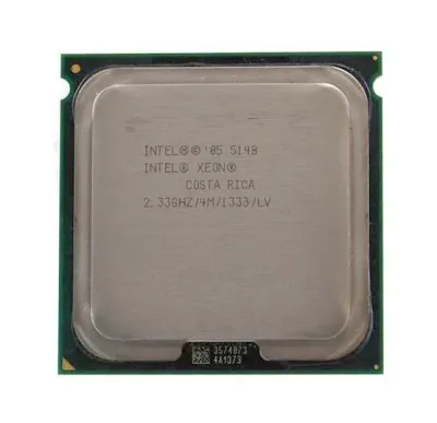 S26361-F3322-L433 - Fujitsu 2.33GHz 1333MHz FSB 4MB L2 Cache Socket LGA771 Intel Xeon LV 5148 2-Core Processor