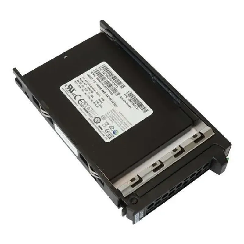 S26361-F5614-L384 - Fujitsu Enterprise Performance 3.84TB SAS 12Gb/s Hot-Swappable Mixed Use 2.5-inch Solid State Drive with Tray
