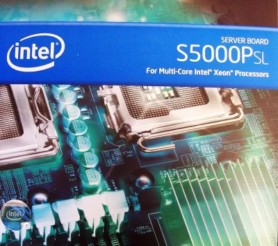 S5000PSLSAS - Intel EATX Server Board, Socket 771, 1333MHz FSB, 32GB (MAX) DDR2