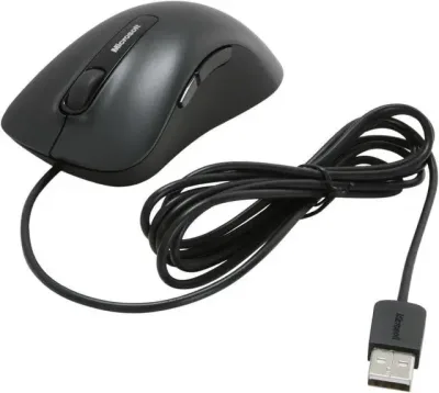 S7J-00001 - Microsoft Comfort 6000 Wired Optical Mouse