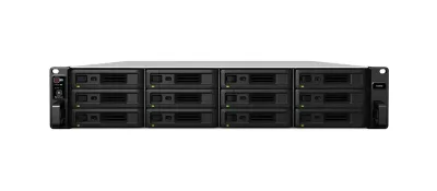 SA3600 Synology SA3600 12-bay rackmount NAS designed for large-scale data storage