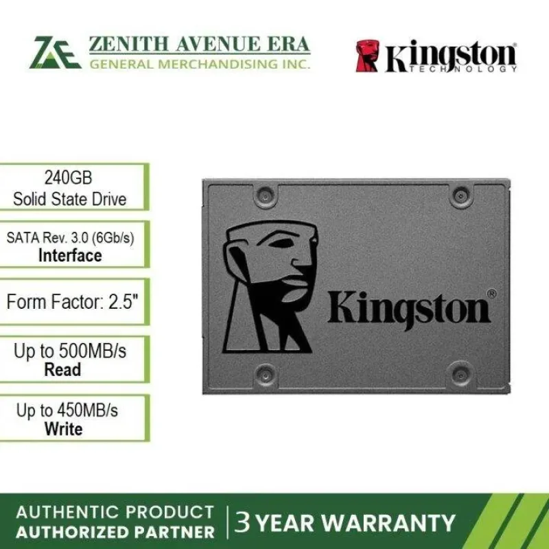 Kingston SA400S37/240G A400 240GB 2.5-inch Solid State Drive