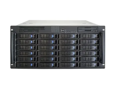 SC200 - Dell Compellent SC220 24x 600GB 2x EMM Controller SAS Hard Drive Expansion Enclosure