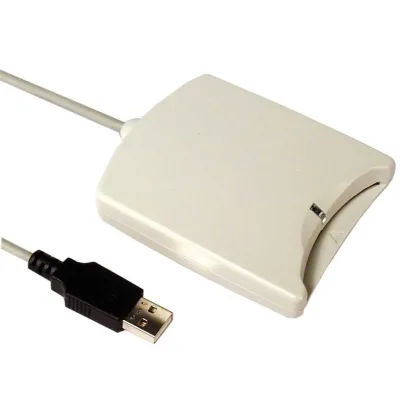 SCR331 - HP SCM Microsystems SCR331 USB CAC Smart Card Reader DOD Military ID