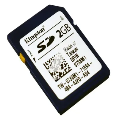Kingston SD/1GB-2P 1GB SD Flash Memory Card
