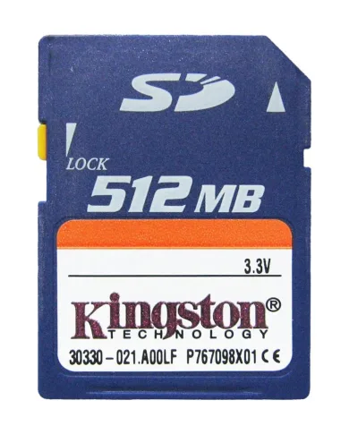 Kingston SD/512 512MB SD Flash Memory Card
