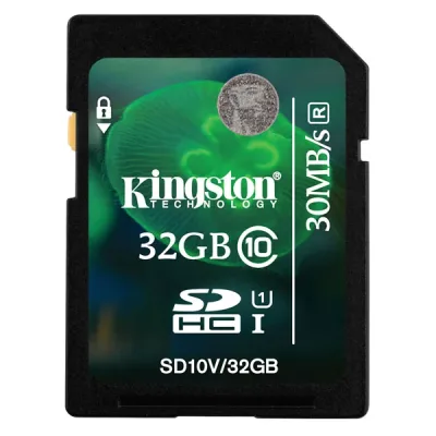 Kingston SD10V/16GB-B2 16GB Class 10 SDHC Flash Memory Card