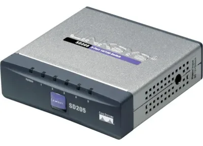 SD205 - Linksys 5-Port 10/100Mbps RJ45 High-Speed Switch