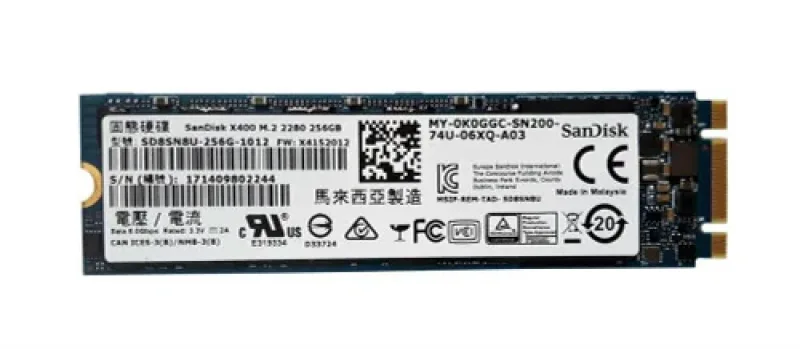 SD8SB8U-256G-1122 - SanDisk X400 Series 256GB SATA 6GB/s 2.5-inch Solid State Drive