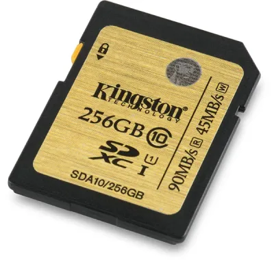 Kingston SDA10/512GB 512GB Class 10 SDXC UHS-I Flash Memory Card