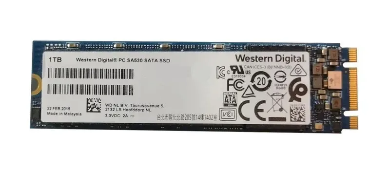 SDASB8Y-256G - Western Digital PC SA530 256GB SATA 6Gb/s 3D NAND 2.5-inch Solid State Drive