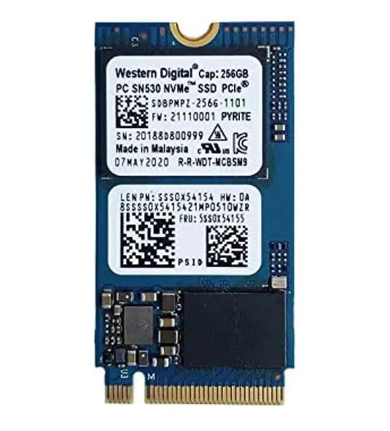 SDBPMPZ-1T00 - Western Digital PC SN530 1TB Triple-Level Cell PCI Express 3.0 x4 NVMe M.2 2242 Solid State Drive