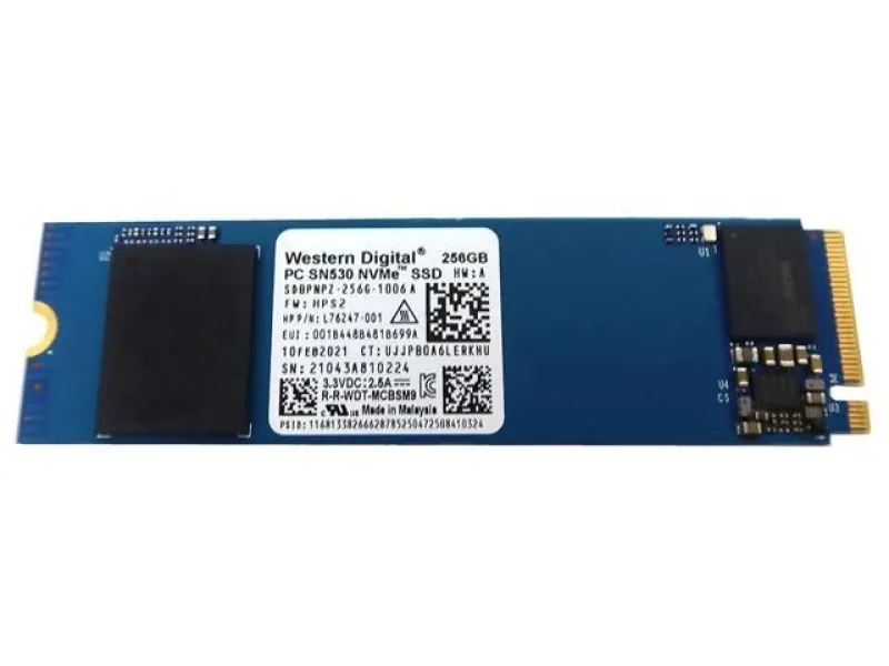 Western SDBPNPZ-256G-1006 Western Digital SDBPNPZ-256G-1006 IX SN530 256GB Triple-Level Cell PCI Express NVMe 3.0 x4 M.2 2280 Solid State Drive. In Stock