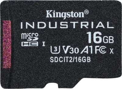 Kingston SDCA3/16GBSP 16GB Class 3 microSDHC UHS-I Speed Flash Memory Card