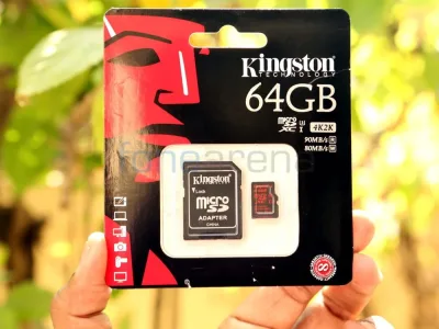 Kingston SDCAC/64GBSP 64GB Class10 microSDHC UHS-I U3 Action Camera Flash Memory Card