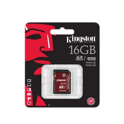 Kingston SDCG/32GB 32GB Class 3 microSDHC USH-I U3 Flash Memory Card with Adapter