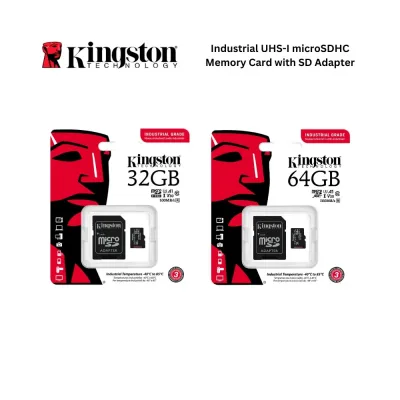Kingston SDCIT/32GB 32GB Class 10 microSDHC UHS-I Industrial Temp Flash Memory Card