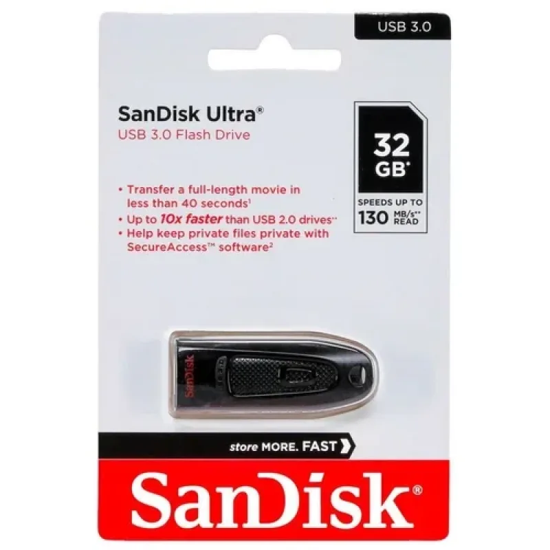 SDCZ48-032G-A46 - SanDisk 32GB Ultra USB 3.0 Flash Drive