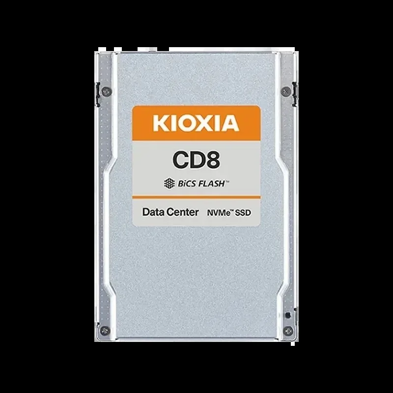 KIOXIA SDF1E84GEB02T Enterprise-grade 3.84TB NVMe SSD with PCIe 4.0 interface, U.2 form factor, and 1.25M IOPS read performance