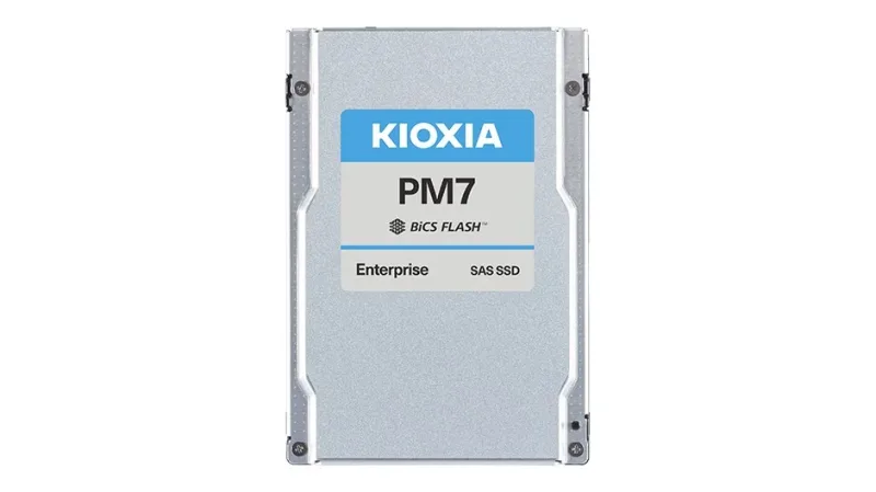 KIOXIA SDFU004HCA02T KIOXIA PM7-R 3.84TB SAS 24Gbps 2.5-inch enterprise SSD for mission-critical workloads