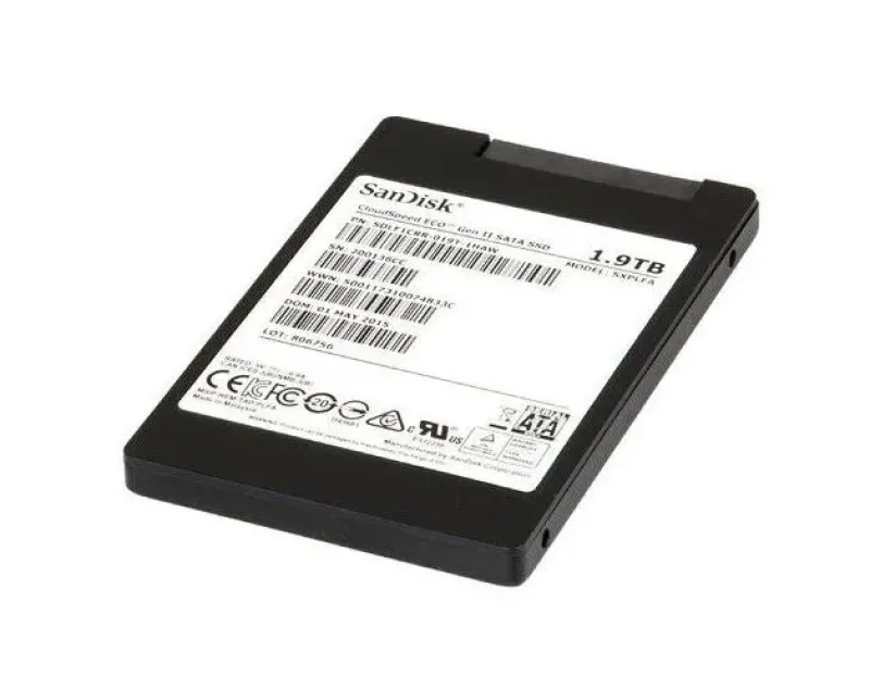 SDLF1CRR-019T-1HAW - SanDisk CloudSpeed Eco Gen II 1.92TB Multi-Level Cell SATA 6Gb/s 2.5-inch Solid State Drive