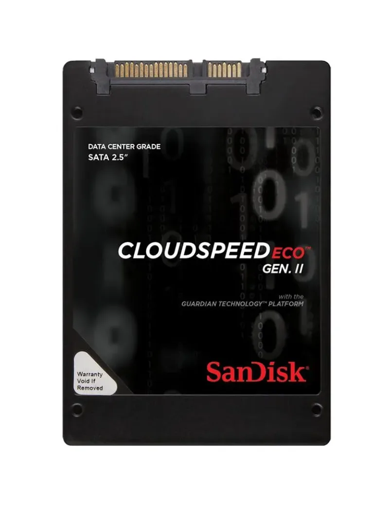 SDLF1DAR-480G-1HA2 - Sandisk CloudSpeed Eco Gen. II 480GB SATA 6GB/s 2.5-inch Solid State Drive