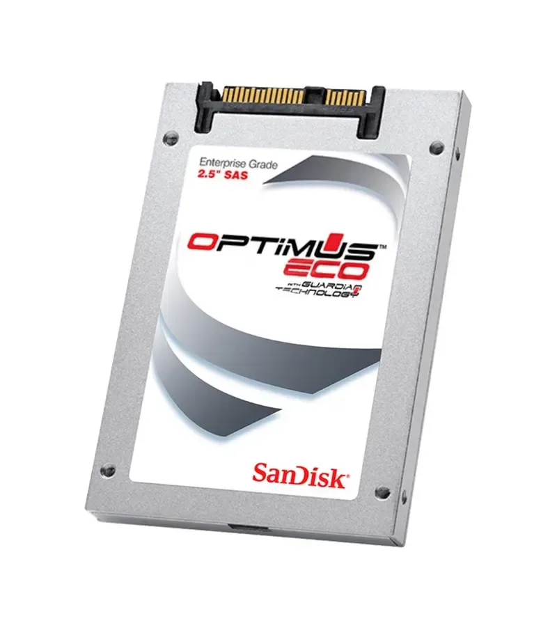SDLKOC6R-800G - SanDisk Optimus Eco 800GB 2.5-inch 6GB/s eMLC Read-Intensive 3-DWPD SAS Solid State Drive